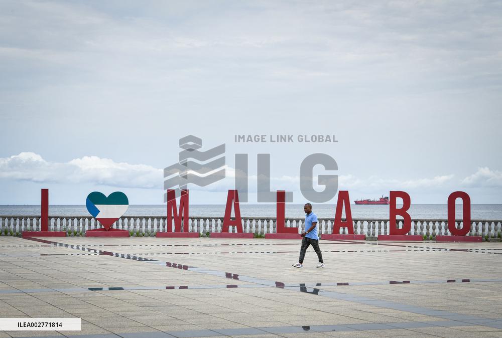 EQUATORIAL GUINEA-MALABO-CITY VIEW