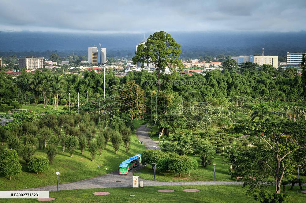 EQUATORIAL GUINEA-MALABO-CITY VIEW