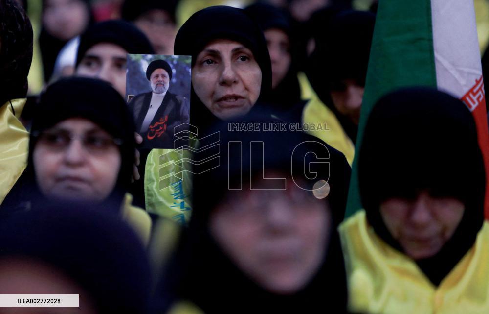 LEBANON-BEIRUT-RAISI-HEZBOLLAH-MEMORIAL SERVICE