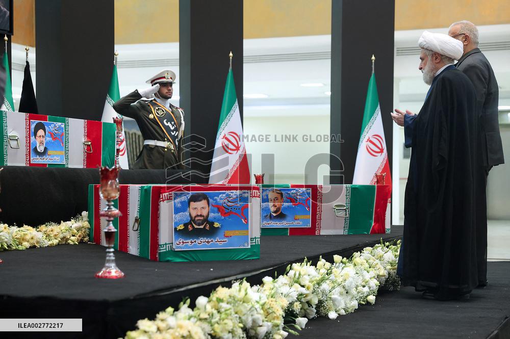 The Coffin And Tomb Of Late President Ebrahim Raisi - Tehran