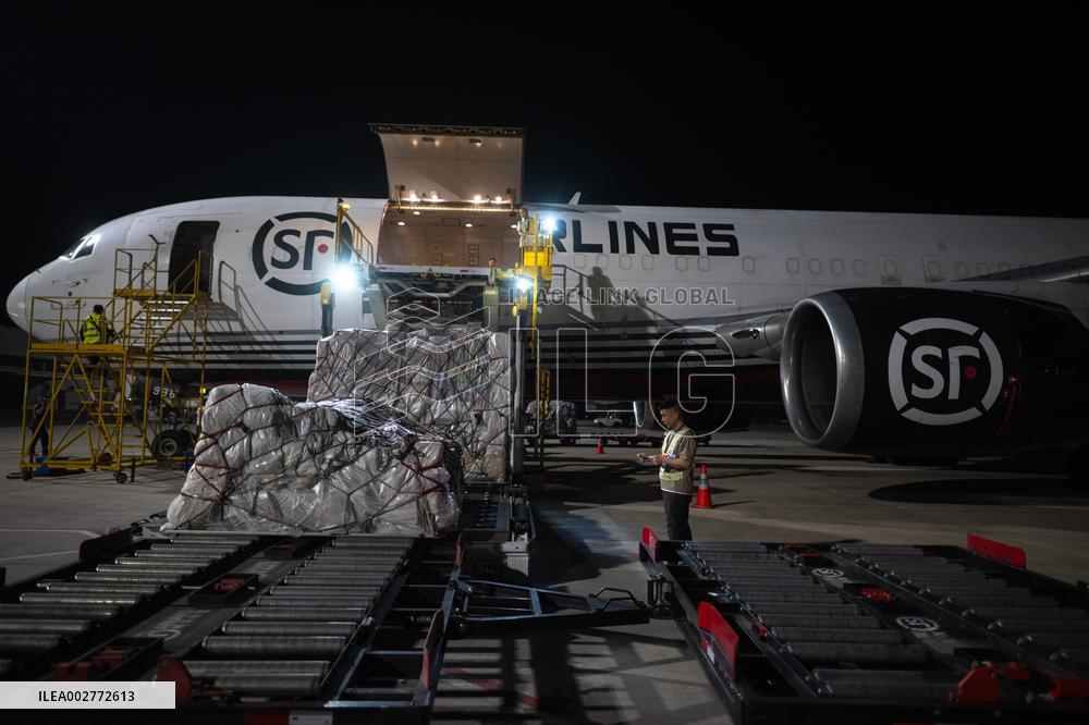 CHINA-HUBEI-EZHOU-HUAHU AIRPORT-ALL-CARGO HUB (CN)