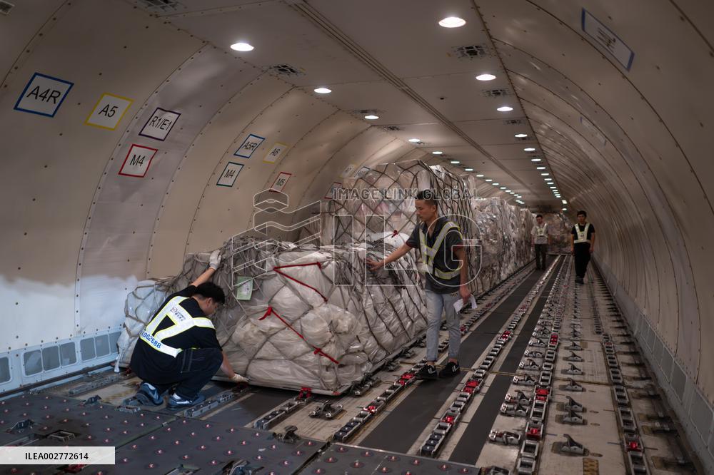 CHINA-HUBEI-EZHOU-HUAHU AIRPORT-ALL-CARGO HUB (CN)