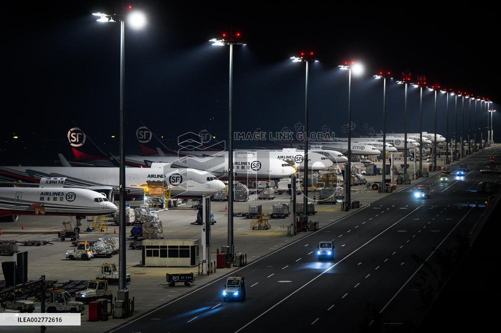 CHINA-HUBEI-EZHOU-HUAHU AIRPORT-ALL-CARGO HUB (CN)
