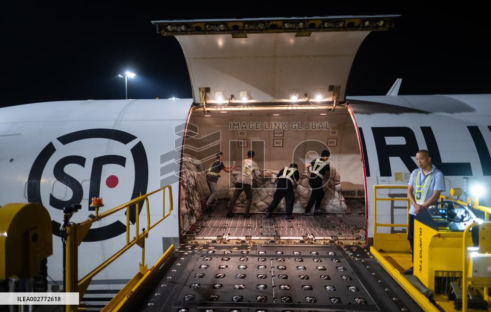CHINA-HUBEI-EZHOU-HUAHU AIRPORT-ALL-CARGO HUB (CN)