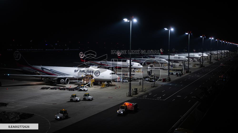 CHINA-HUBEI-EZHOU-HUAHU AIRPORT-ALL-CARGO HUB (CN)