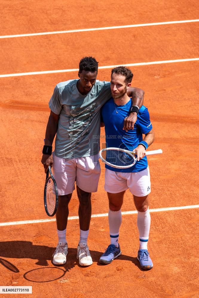 Roland Garros 2024 - Gael Montfils - Constant Lestienne Training Session - Paris