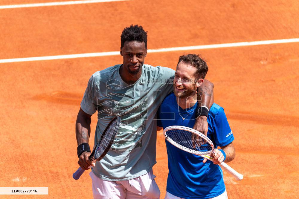 Roland Garros 2024 - Gael Montfils - Constant Lestienne Training Session - Paris