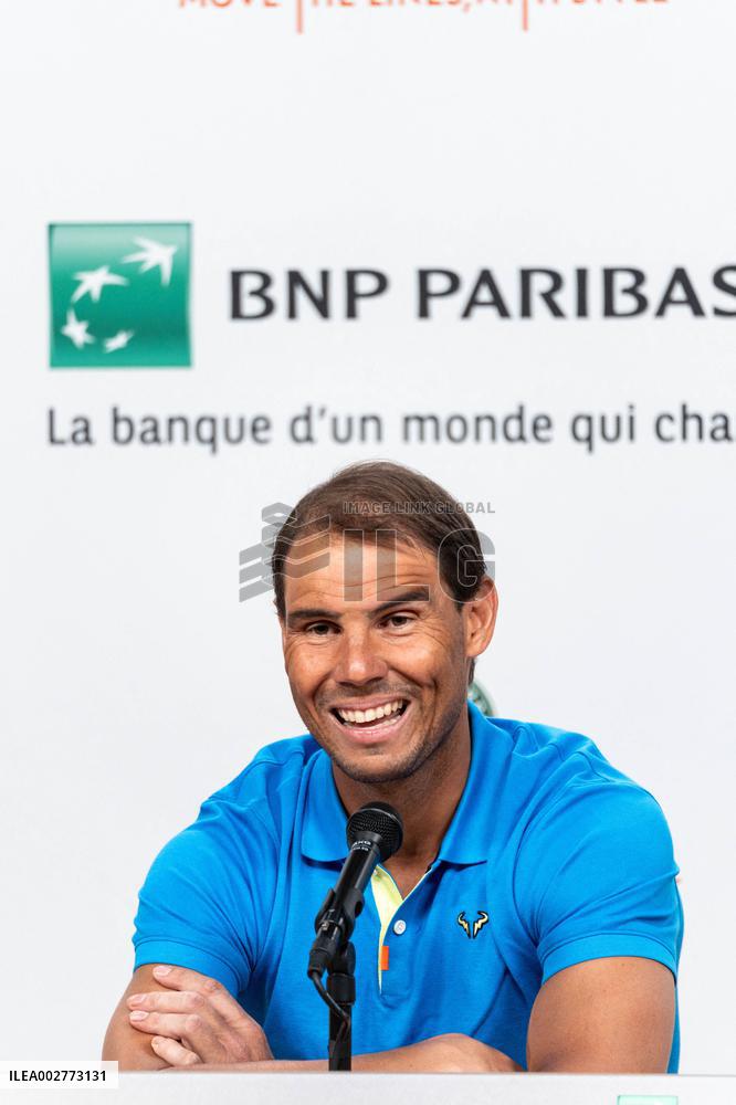 Roland Garros 2024 - Rafael Nadal Press Conference - Paris