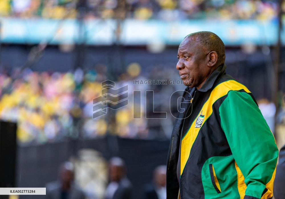 SOUTH AFRICA-JOHANNESBURG-ANC-ELECTION RALLY