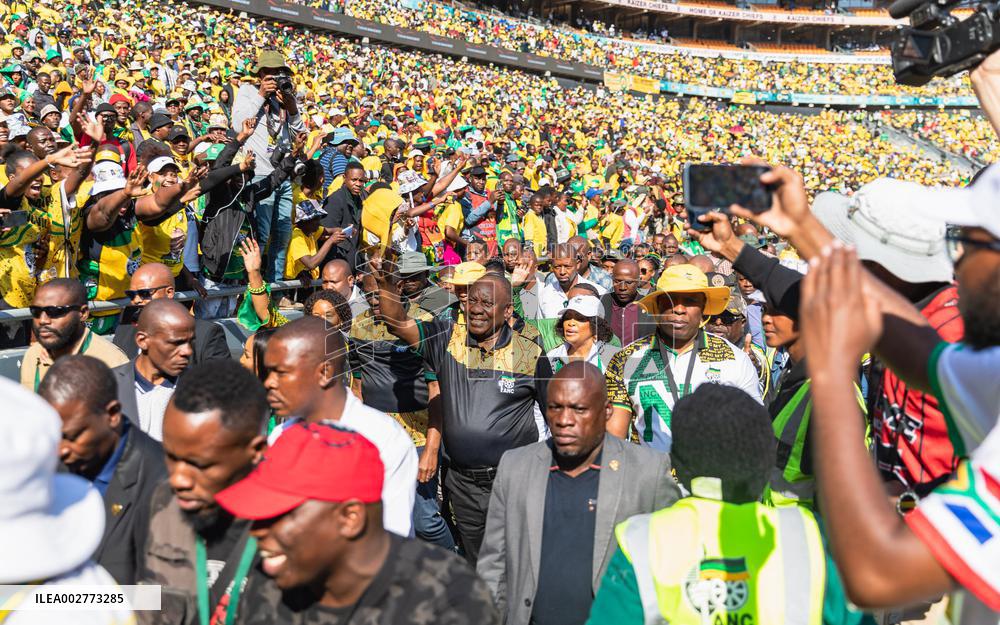 SOUTH AFRICA-JOHANNESBURG-ANC-ELECTION RALLY