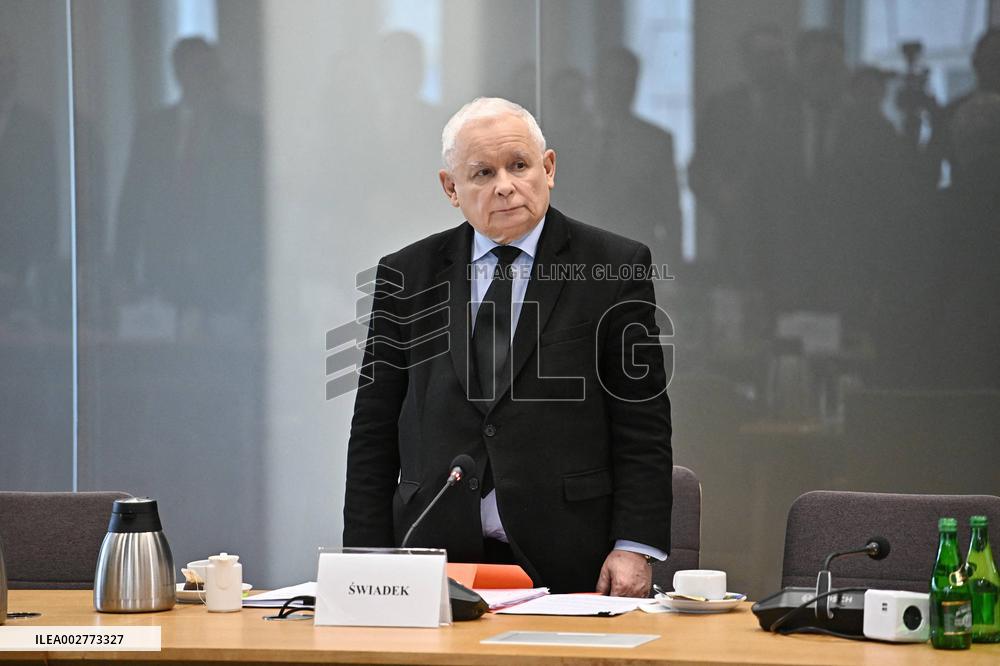Kaczynski Interrogated On Envelope Elections Case - Warsaw