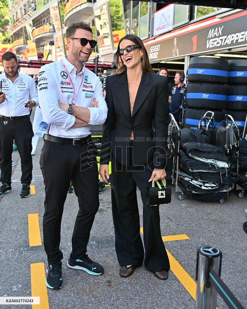 Izabel Goulart At Monaco Grand Prix