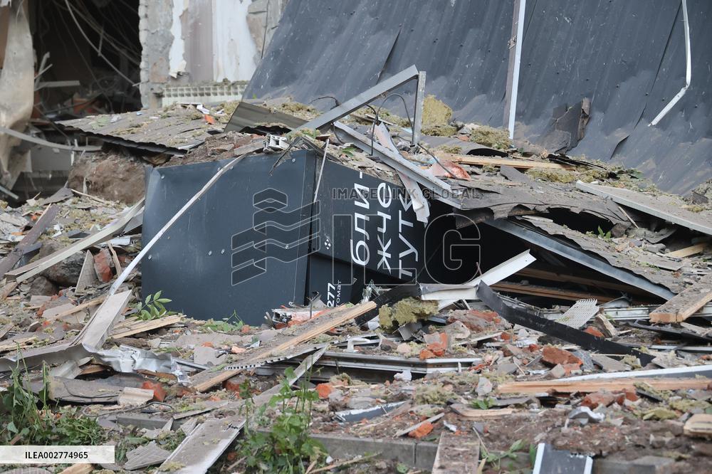 Russian forces attack central Kharkiv