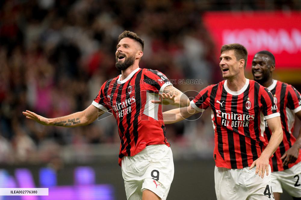 (SP)ITALY-MILAN-FOOTBALL-SERIE A-AC MILAN VS SALERNITANA