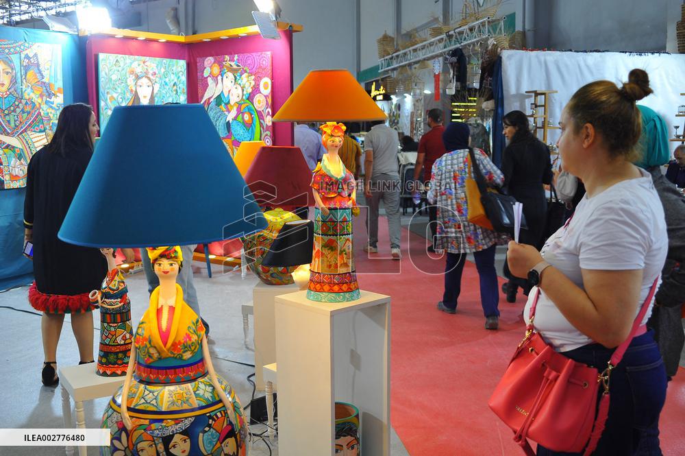 TUNISIA-TUNIS-HANDICRAFT EXHIBITION