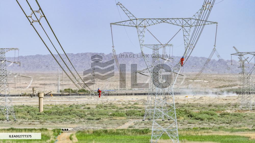 West-east Power Transmission Network Construction in Korla