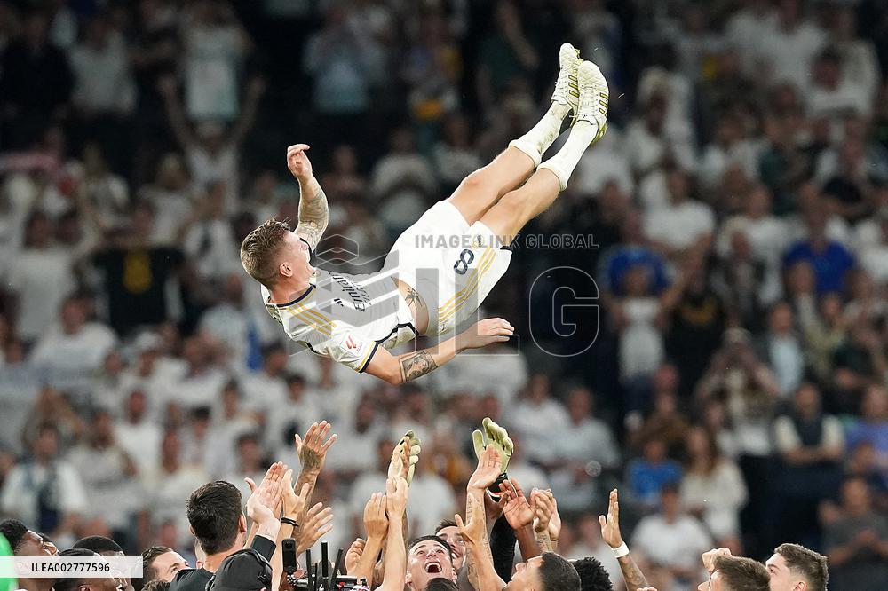 Toni Kroos Says Goodbye To Real Madrid