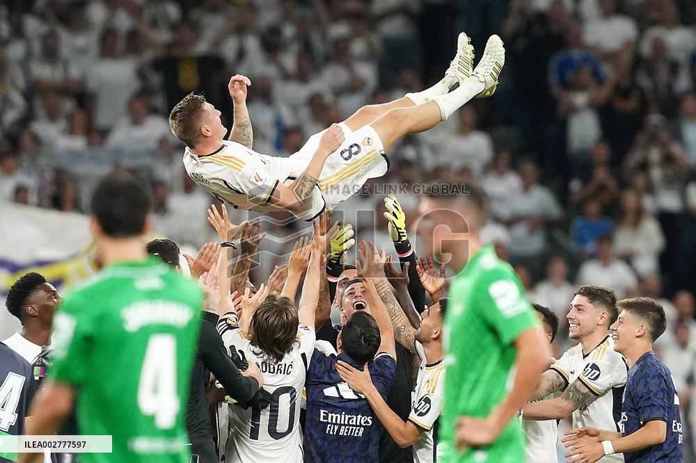 Toni Kroos Says Goodbye To Real Madrid