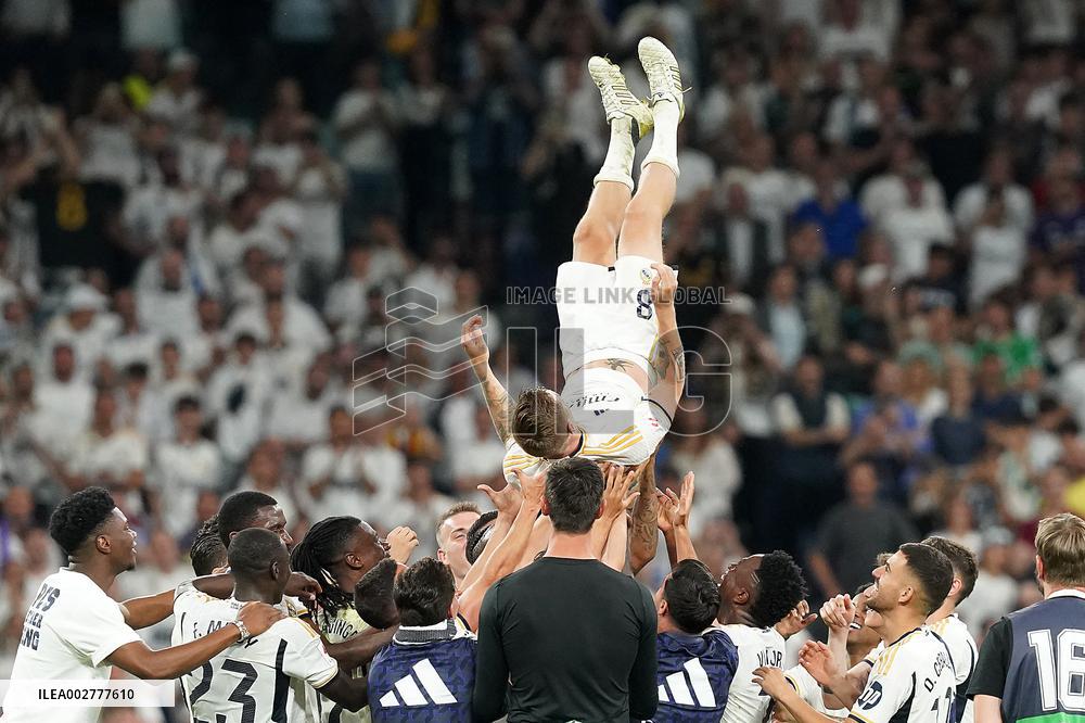 Toni Kroos Says Goodbye To Real Madrid