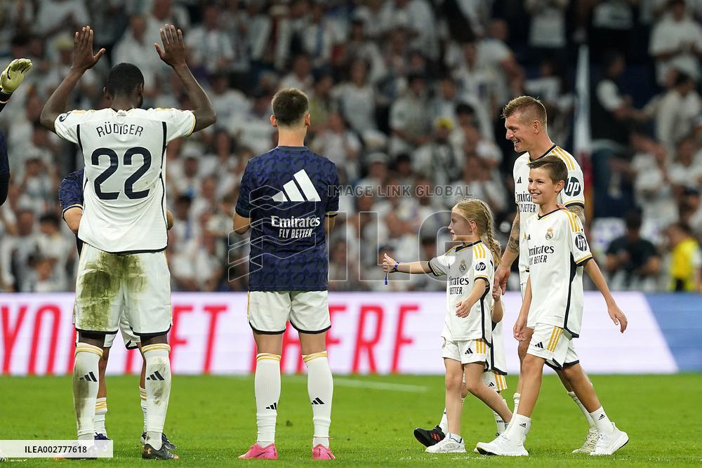 Toni Kroos Says Goodbye To Real Madrid