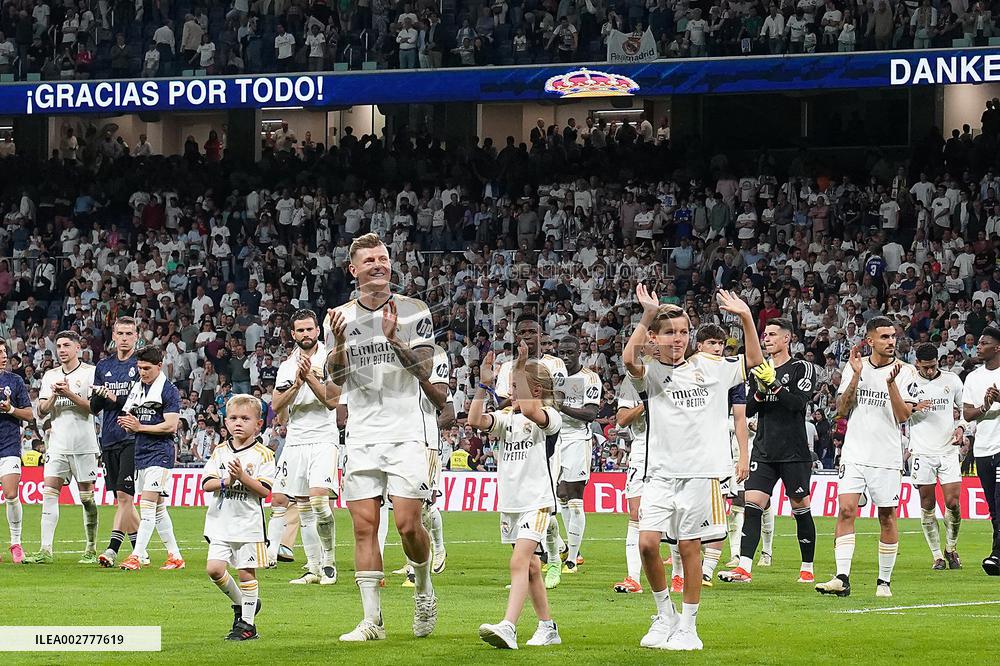 Toni Kroos Says Goodbye To Real Madrid