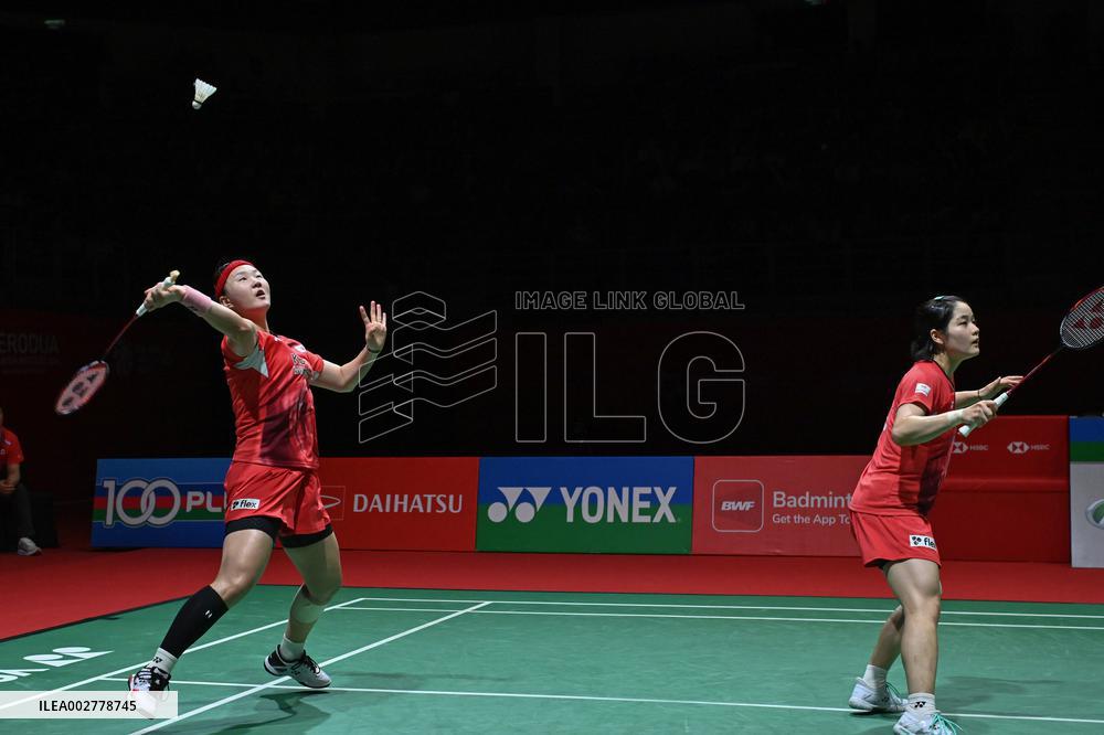 (SP)MALAYSIA-KUALA LUMPUR-BADMINTON-MALAYSIA MASTERS