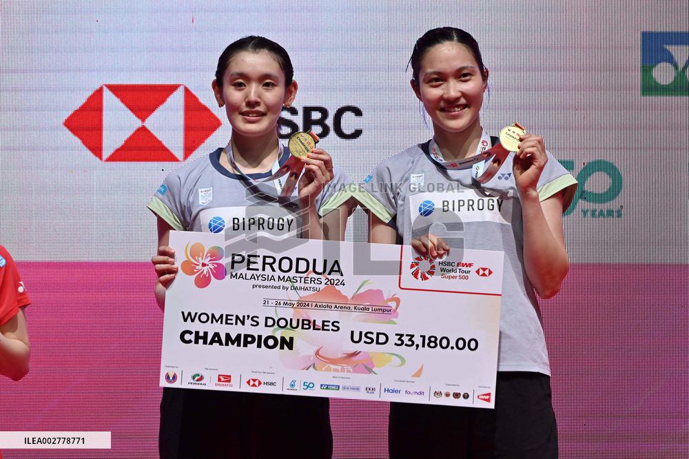 (SP)MALAYSIA-KUALA LUMPUR-BADMINTON-MALAYSIA MASTERS