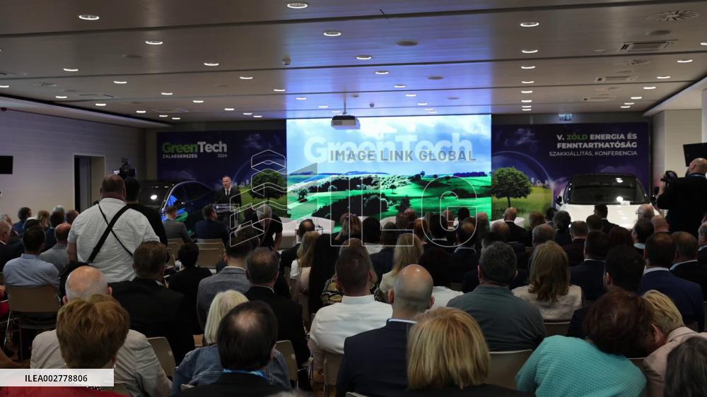 China's new energy products captivate audiences at Hungary's GreenTech conference