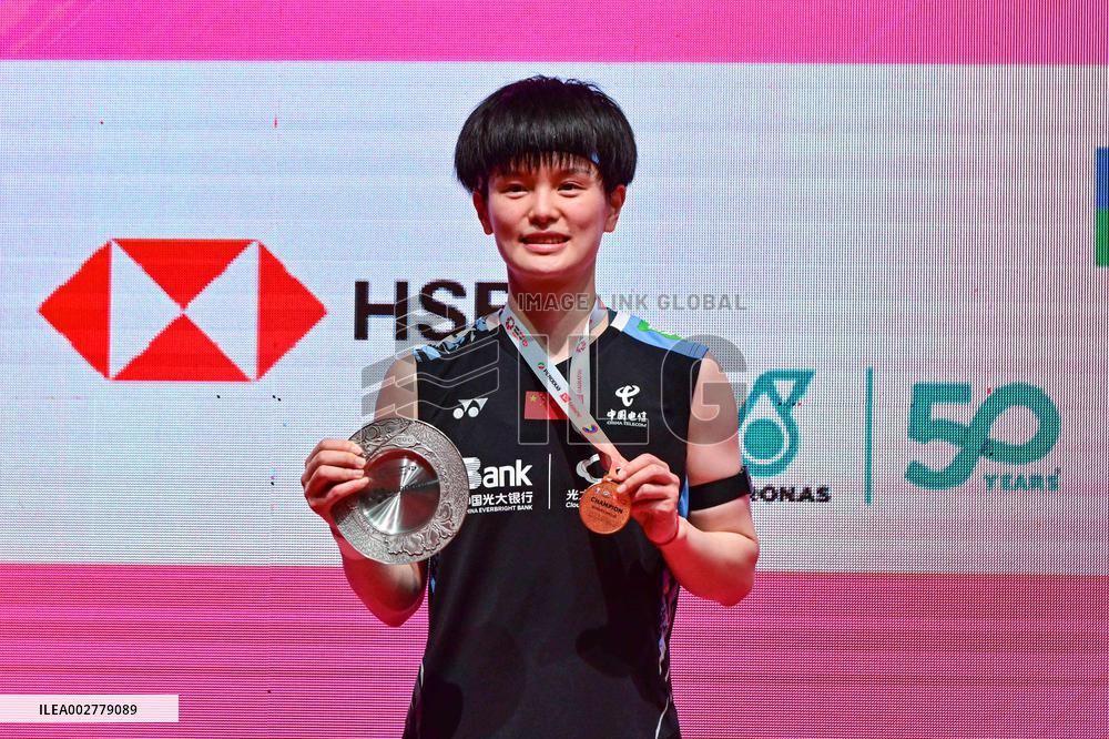 (SP)MALAYSIA-KUALA LUMPUR-BADMINTON-MALAYSIA MASTERS