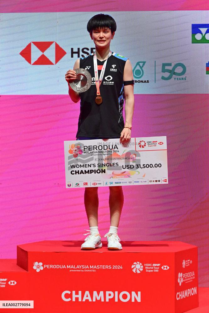 (SP)MALAYSIA-KUALA LUMPUR-BADMINTON-MALAYSIA MASTERS