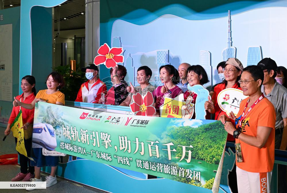 CHINA-GUANGDONG-INTERCITY RAILWAYS-CONNECTION (CN)