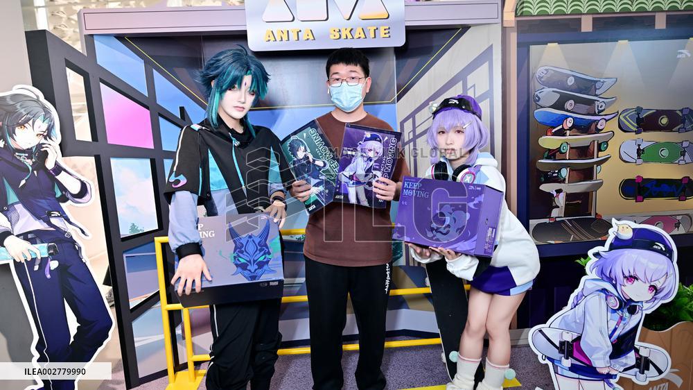 Genshin Impact And Sports Brand Anta