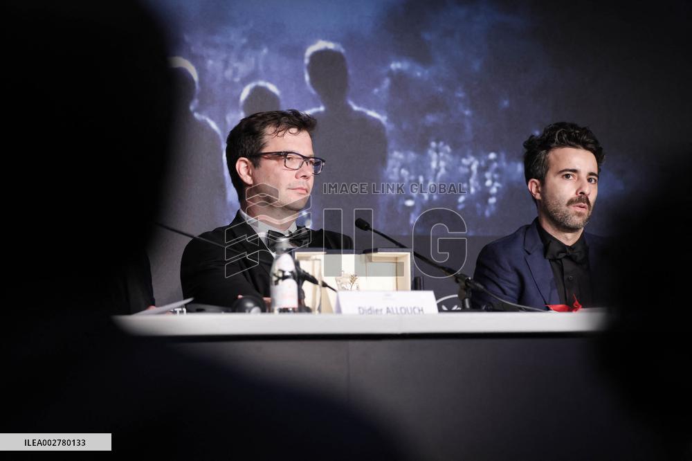 Cannes Palme D'Or Winner Press Conference
