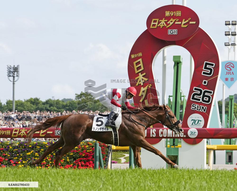 Horse racing: Japanese Derby