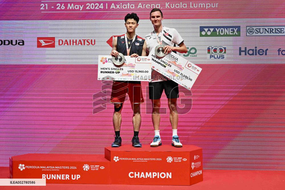 (SP)MALAYSIA-KUALA LUMPUR-BADMINTON-MALAYSIA MASTERS