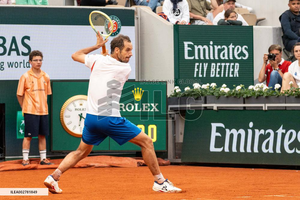 Roland Garros 2024 - Gasquet - Coric Men's singles first round
