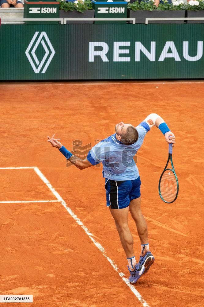Roland Garros 2024 - Gasquet - Coric Men's singles first round