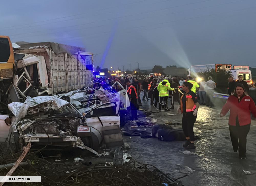 T?RKIYE-MERSIN-HIGHWAY ACCIDENT