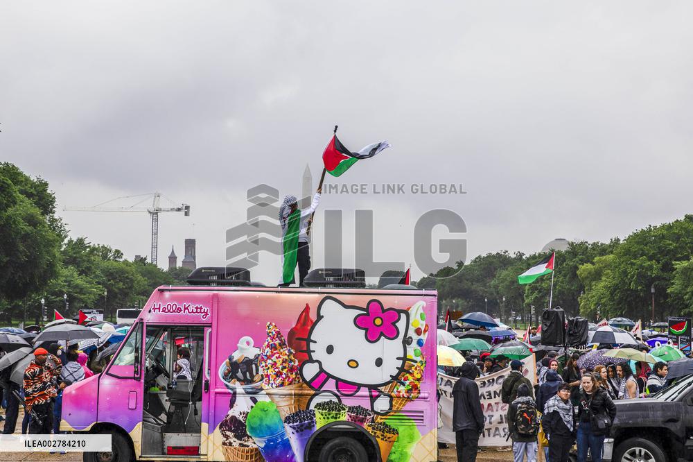 Pro-Palestine Protest - Washington