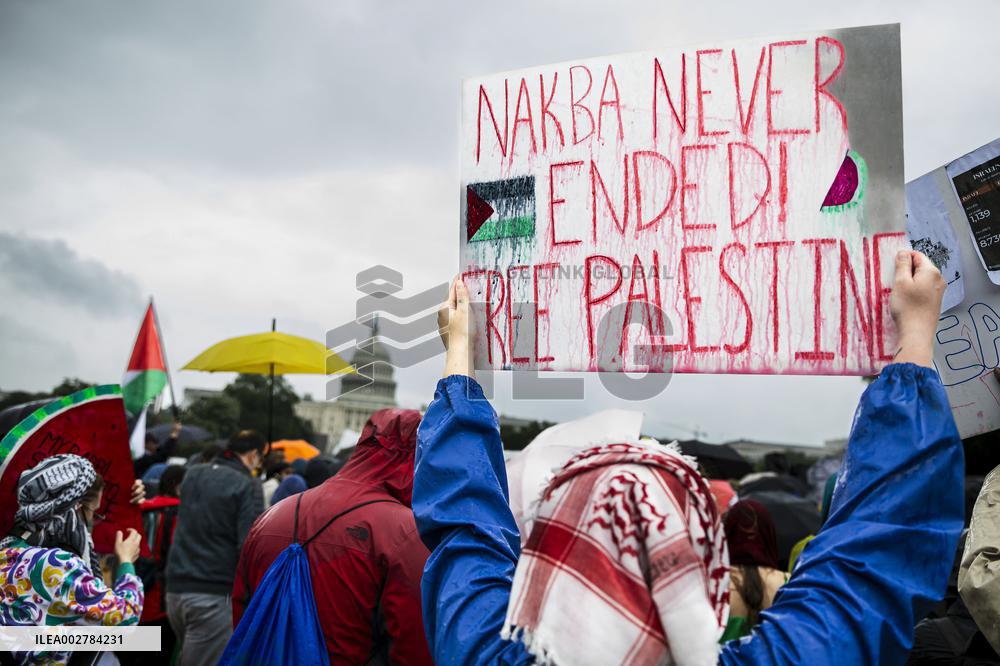 Pro-Palestine Protest - Washington
