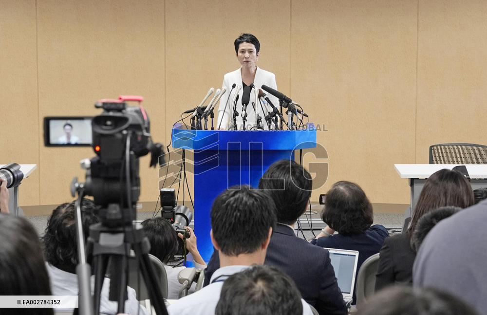 Opposition lawmaker Renho to run for Tokyo governor