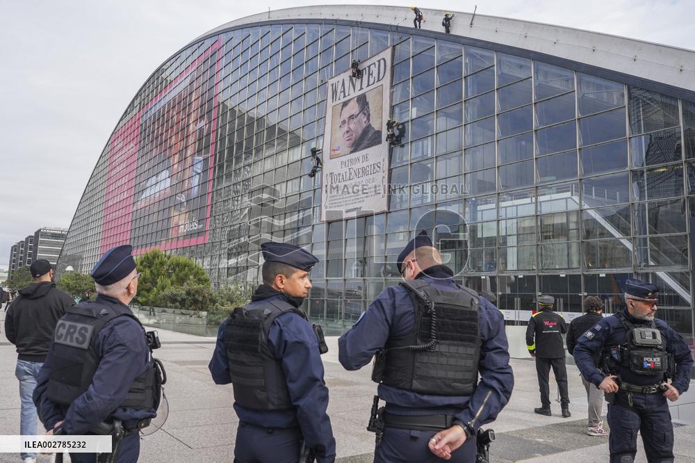 Greenpeace Action Against TotalEnergies - Paris