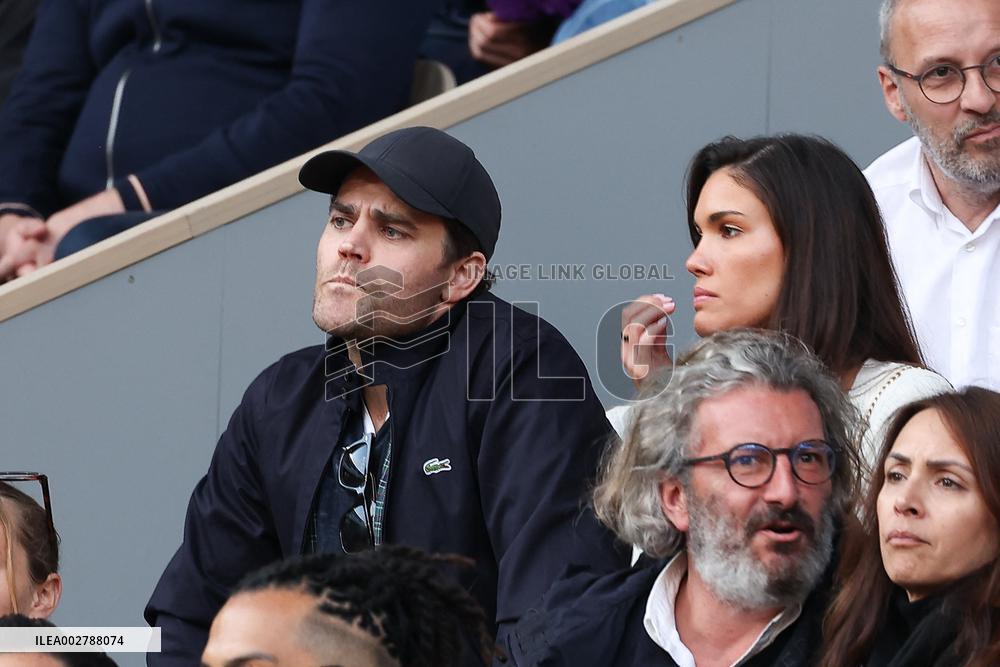 Celebrities In Stands At The 2024 French Open - Village Two NB