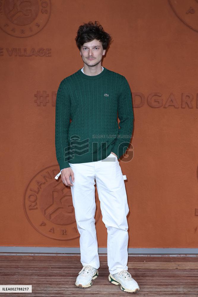 Celebrities at Village At The 2024 French Open - Village Day Two NB