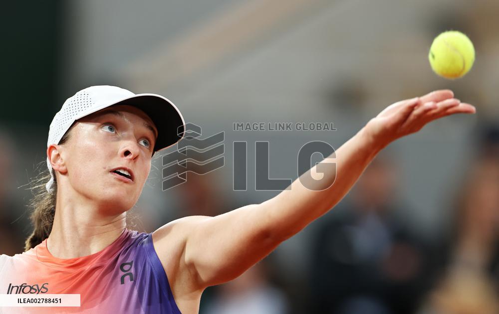 (SP)FRANCE-PARIS-TENNIS-FRENCH OPEN-WOMEN'S SINGLES