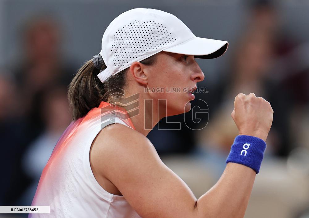 (SP)FRANCE-PARIS-TENNIS-FRENCH OPEN-WOMEN'S SINGLES