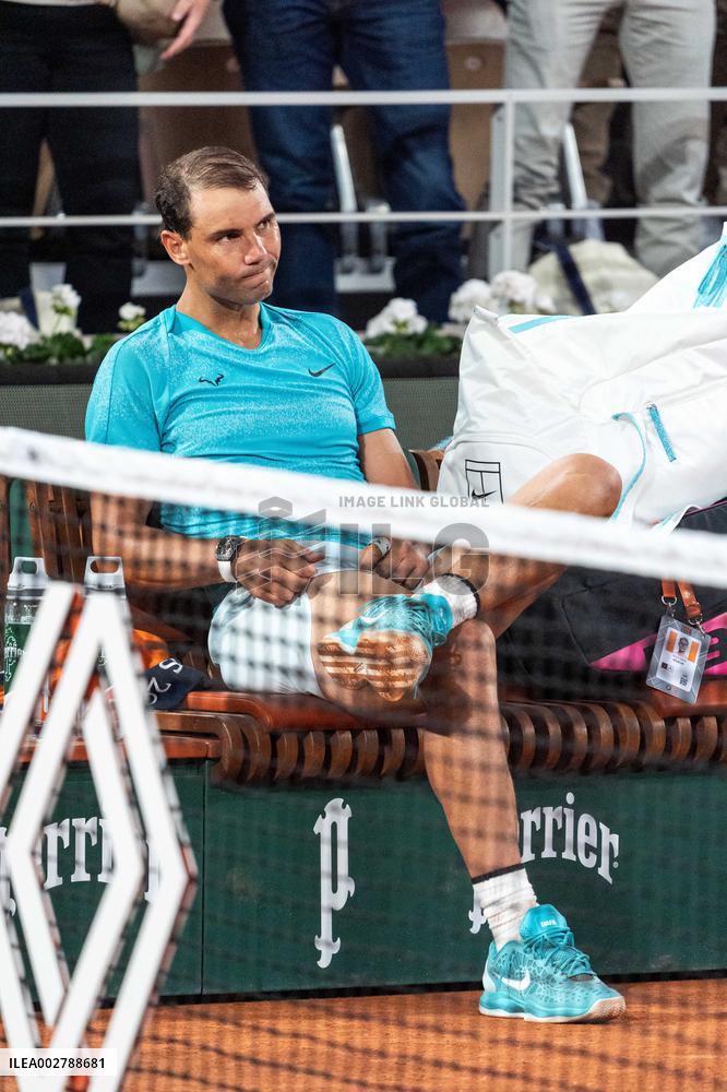 French Open - Nadal Loses On Possible Farewell