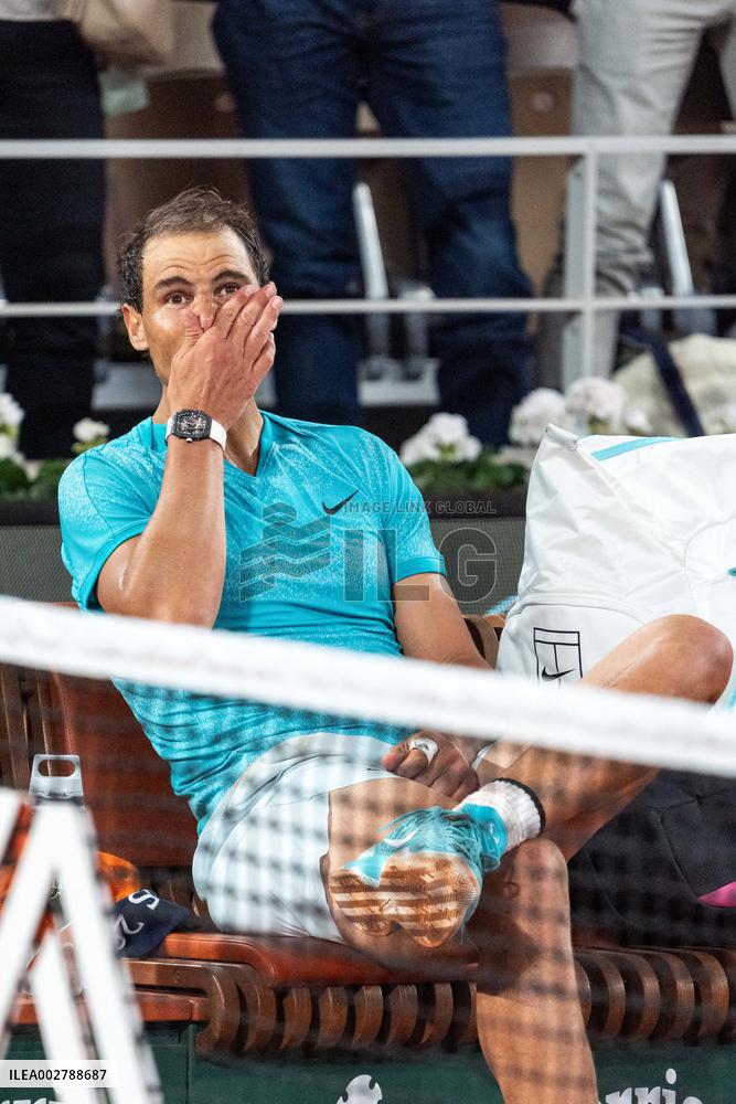French Open - Nadal Loses On Possible Farewell