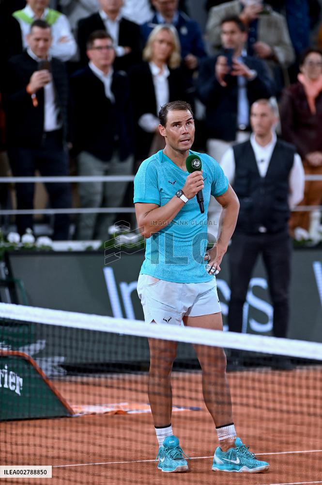 French Open - Nadal Loses On Possible Farewel