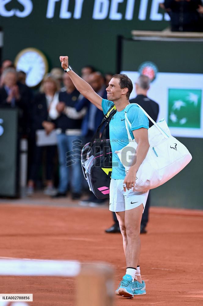 French Open - Nadal Loses On Possible Farewel